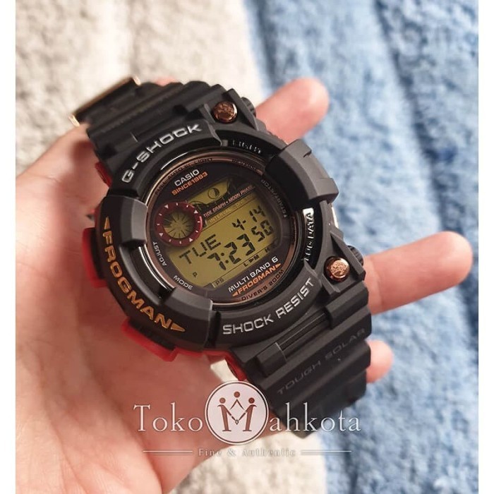 ✅Original G Shock Frogman Magma Ocean Gwf 1035F 1Dr Terbatas
