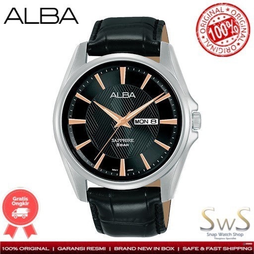✅Ori Alba Sapphire Aj6105X1 Jam Tangan Pria Original Limited