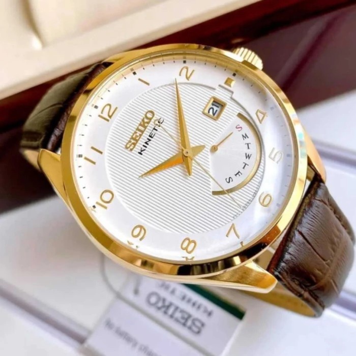 ✅Ready Jam Tangan Seiko Original Kinetic Srn052P1 Seiko Original 100 Diskon