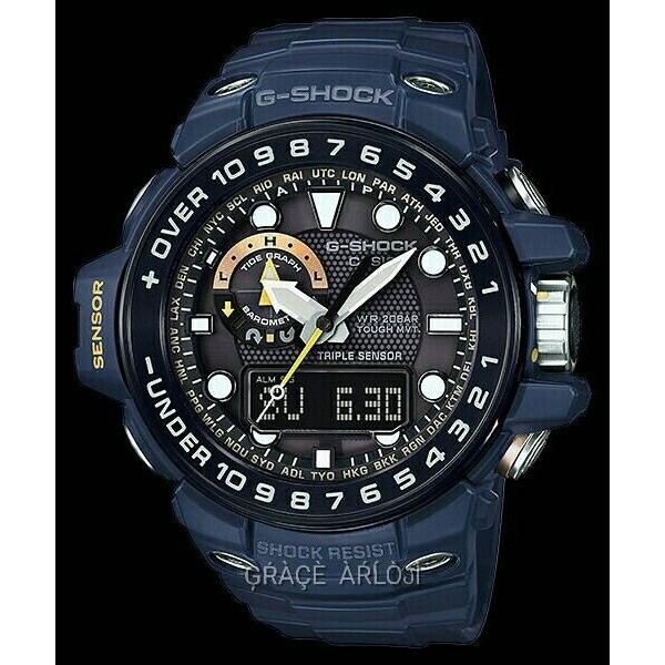 ✅Ready Casio Gshock Gulfmaster Gwn-1000Nv-2A New Original Diskon