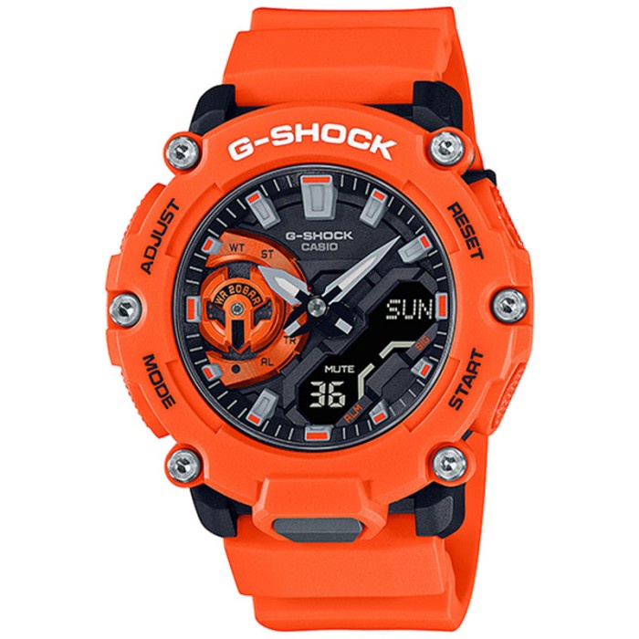 ✅Original Casio Original G-Shock Ga-2200M-4A Ga 2200M 4A 2200 M Ga2200 Pria La Diskon