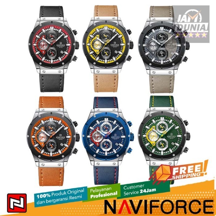 ✅Original Jam Naviforce 8027 Ml Jam Tangan Naviforce Pria Ori Jam Pria La Limited