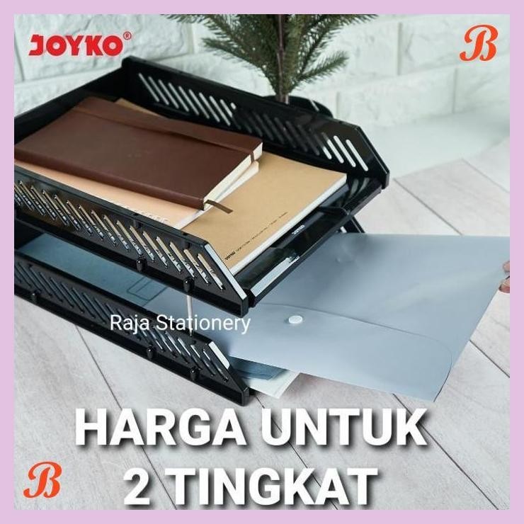 

| KG | JOYKO DOCUMENT TRAY RAK KERTAS DOKUMEN BERKAS BISA DITUMPUK KANTOR