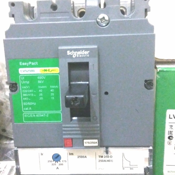 [New Ori] Mccb Breaker Easypact Cvs250B 250Amper Schneider Terbaru