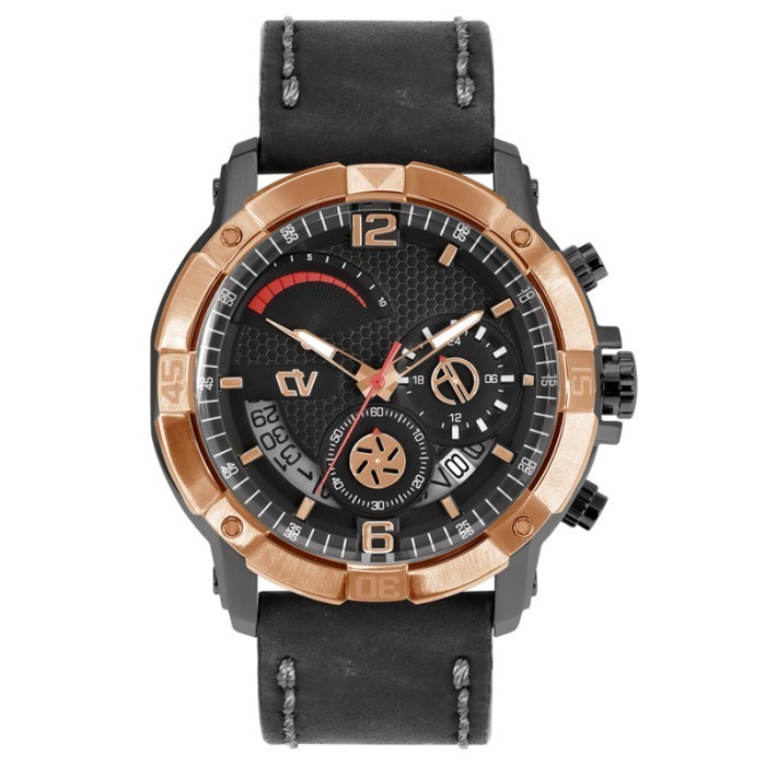 ✅Ori Jam Tangan Pria Christ Verra C 67396G-28 Blk Original Limited