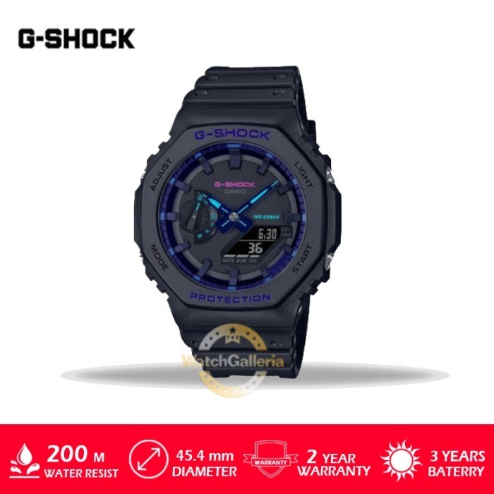 ✅Ori Jam Tangan Pria Casio G-Shock Ga-2100Vb-1Adr / Ga-2100Vb-1A / Ga2100Vb Limited