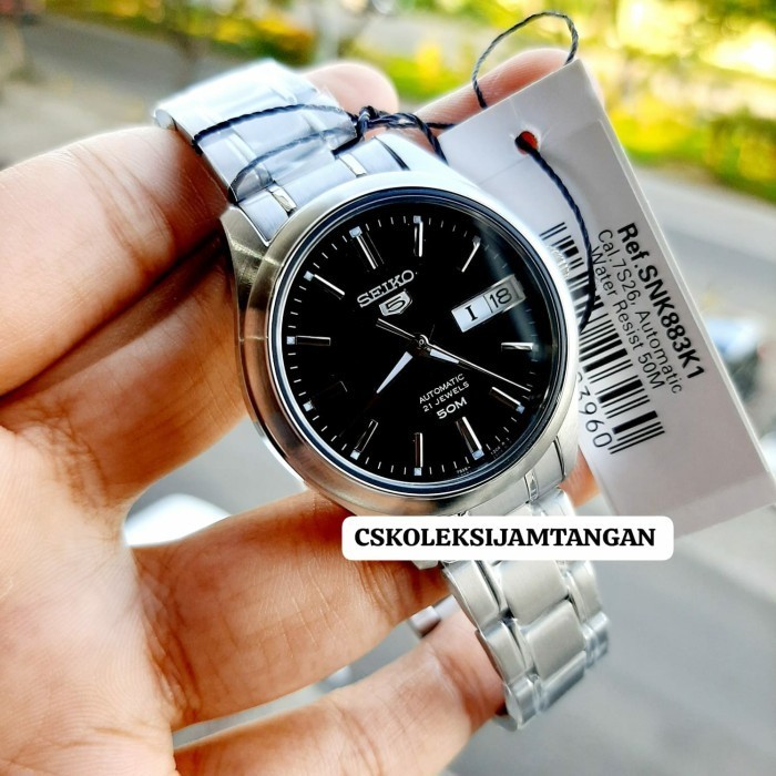 ✨Baru Jam Tangan Wanita Seiko 5 Sports Snk883K1 Snk883 Automatic Original Berkualitas
