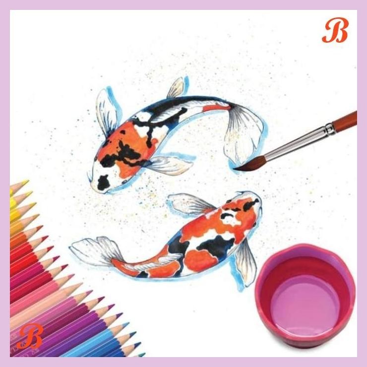 

| KG | FABER CASTELL 12 WATERCOLOUR PENCILS PENSIL WARNA