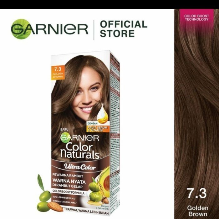 garnier hair color golden brown