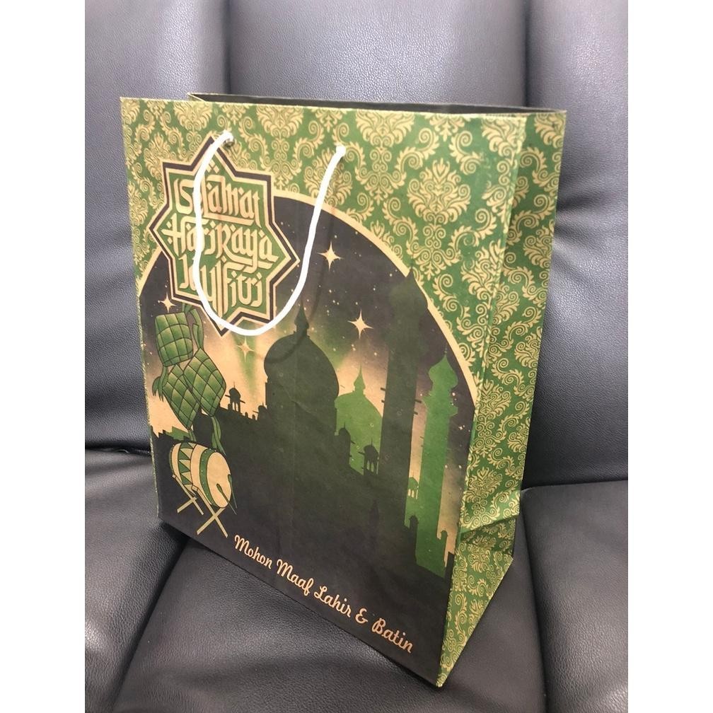 

Per PCS Paperbag Idul Fitri / Paper Bag Lebaran / Tas Kertas Bingkisan Hari Raya Lebaran/ Paper Bag