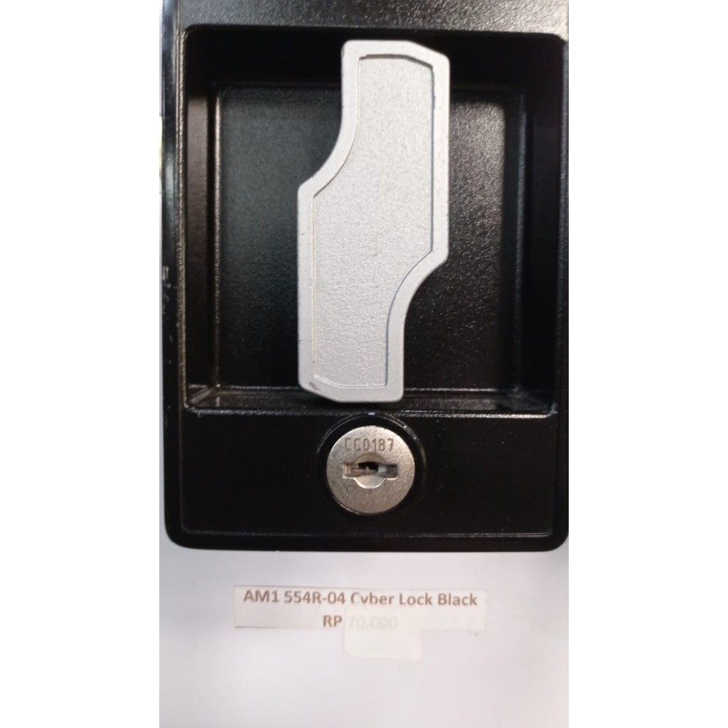 

Filing Cabinet AM1 554R-04 Cyber Lock Black Steel Zinc alloy -ls01