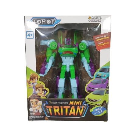 MAINAN ROBOT TRANSFORMERS TOBOT TRITAN TITAN GIGA 7 X Y R W SET BESAR ajiminfujiatiberkah