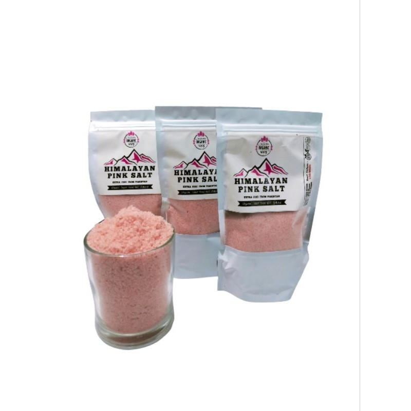 

Garam Himalaya Pink Salt Organic // Original Premium Asli 500gr NON GMO