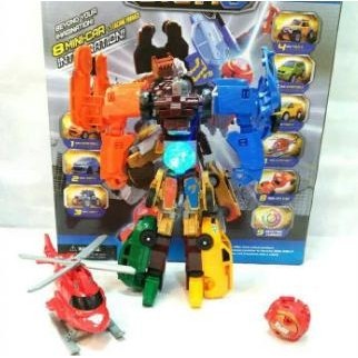 MAINAN MOBIL IMPORT CAROLTOYS Tobot Titan Hurricane Spin UK Besar XY ajiminfujiatiberkah