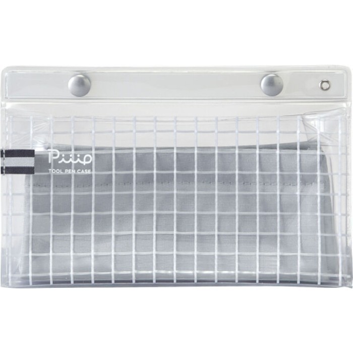 

[Baru] Kokuyo Pencase Piiip Silver Gray F-Vbf240-1 Terbatas