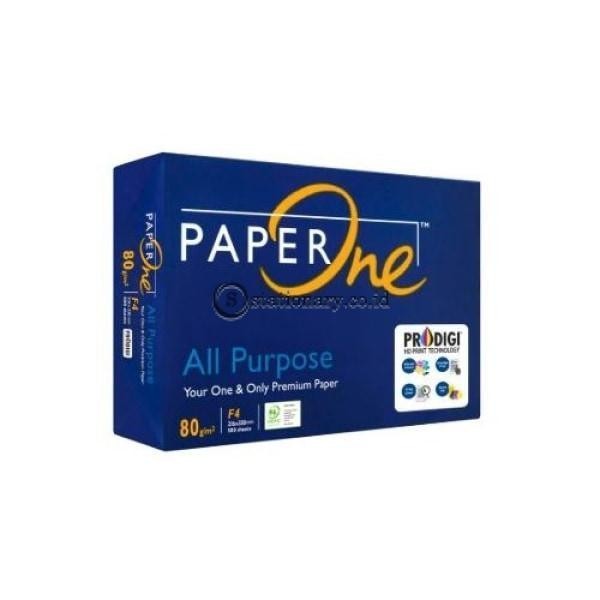 

[Baru] Kertas F4 80 Gr Paper One 1 Dus Terbatas