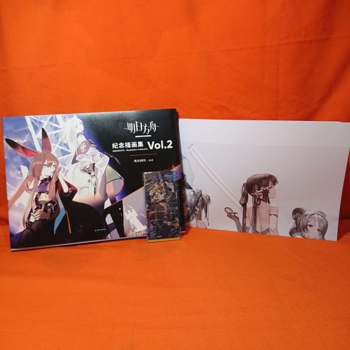 [COD] [With Bonus] Arknights Illustration Book / Memorial Artbook Vol. 2 Terbaru