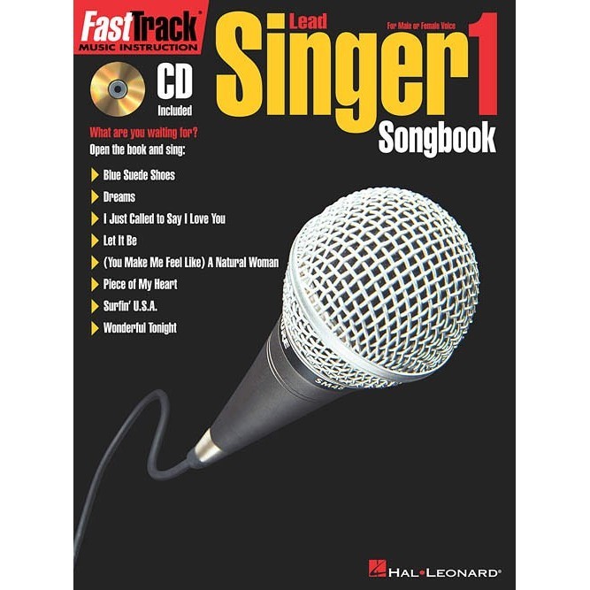 

[Baru] Fast Track Lead Singer 1 Songbook With Cd Terbatas