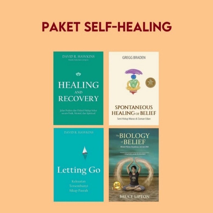 

[Baru] Paket 4 Buku Self Healing Terbatas