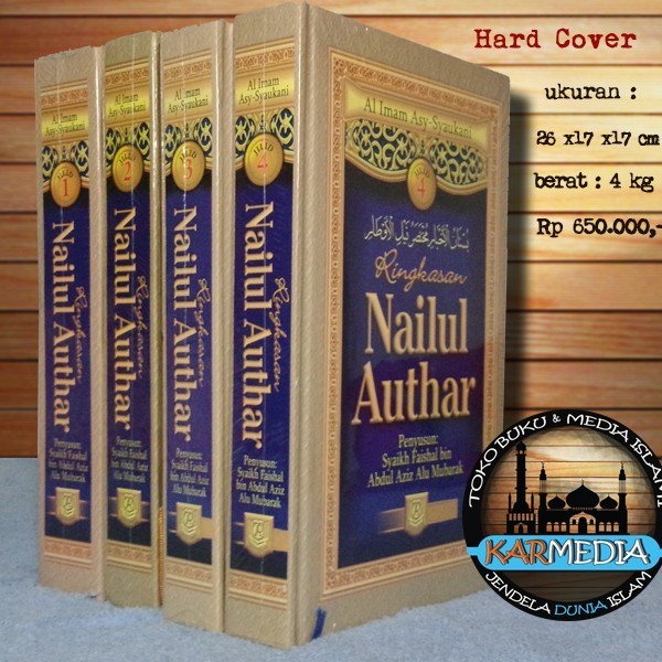 

[Baru] Ringkasan Nailul Authar 1 Set 4 Buku Pustaka Azzam - Karmedia Diskon