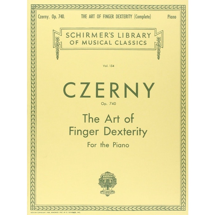 

[Baru] Buku Klasik - Czerny Op.740 : The Art Of Finger Dexterity Diskon