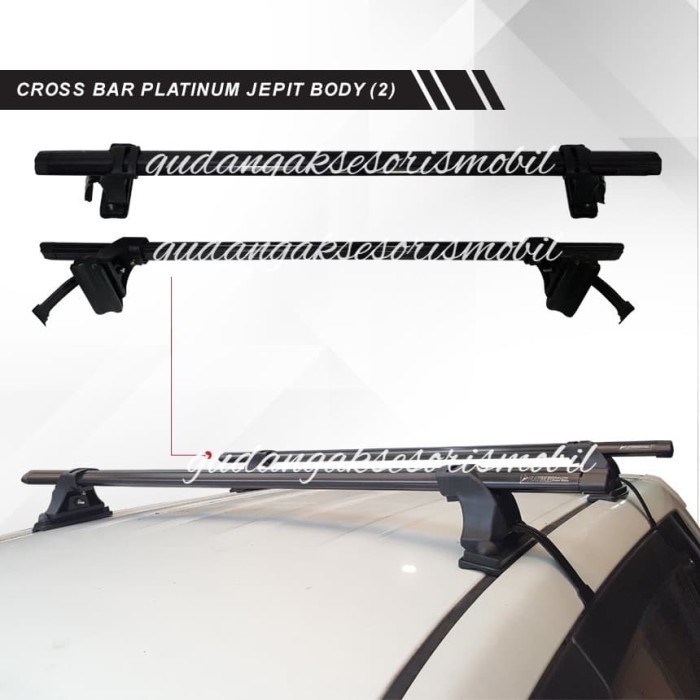 [New] [Platinum] Cross Bar Innova / Kaki Jepit Body Mobil Innova Reborn Terbatas