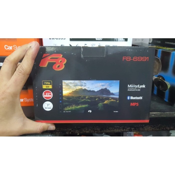 [Original] Head Unit Double Din Deckless 7 F8 6992 Mirrorlink Limited