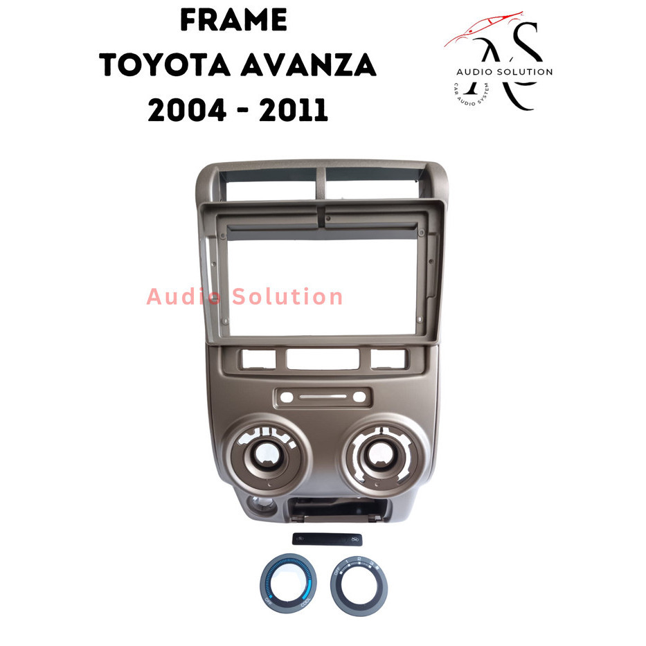 [Original] Frame Head Unit Android 9 Inch Toyota Avanza 2004 - 2011 Berkualitas