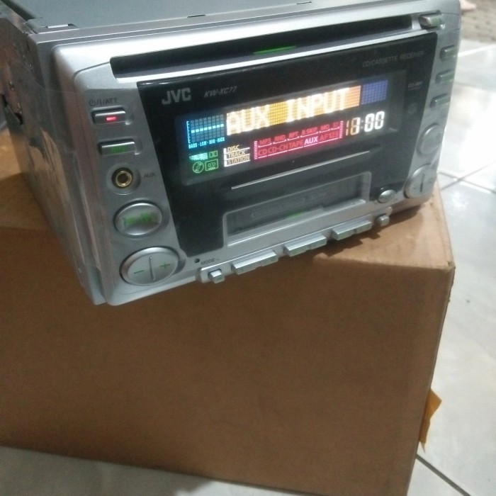 [Original] Headunit Double Din Jvc Honda Jazz Toyota Avanza Suzuki Terbatas