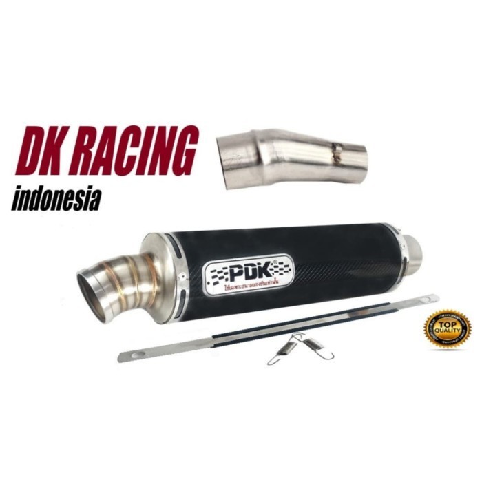 ✅New Ori Knalpot Pdk Karbon Kawasaki Ninja 250 Fi Slip On Terbatas