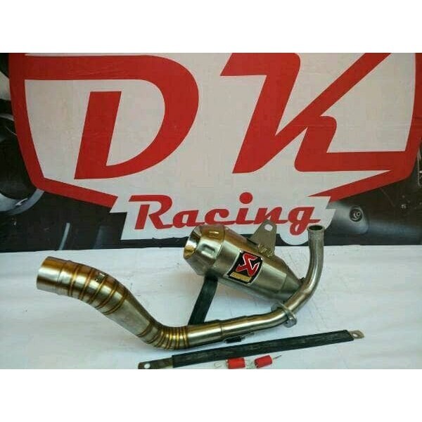 ✅New Ori Knalpot Racing Honda Beat Fi Akrapovic Monster Fullsystem Terbaru