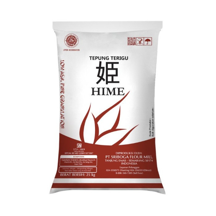 

Sriboga Tepung Terigu Hime (Bal 25 Kg)