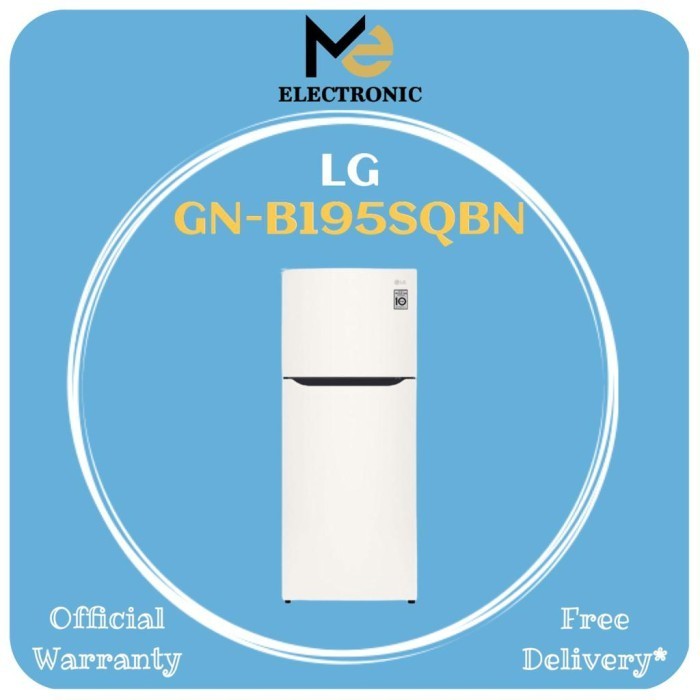 [Baru] Kulkas 2 Pintu Putih Lg Gnb195Sqbn Nature Beige Lg Gn B195Sqbn 202 L Terbaru