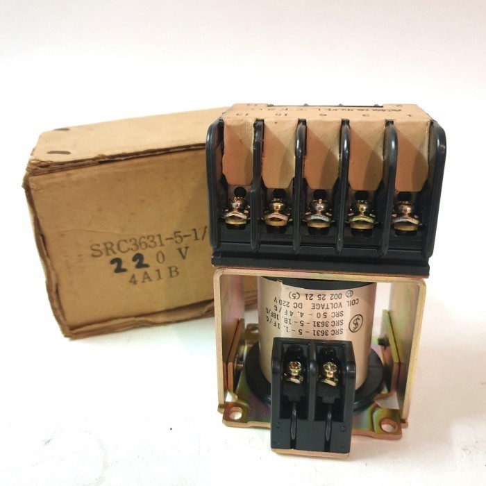 [Baru] Fuji Src 3631-5-1/G Kontaktor Dc220V Berkualitas
