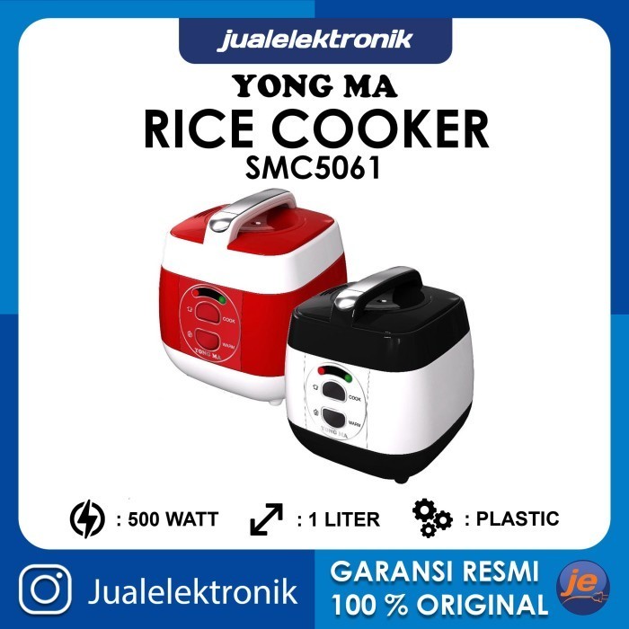 [Baru] Yongma Smc5061 – Magic Com 1 Liter Gold Iron Terbaru