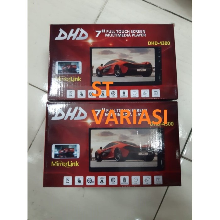 ✨Ori Head Unit Double Din Dhd 4300 Mobil Grand New Avanza Limited