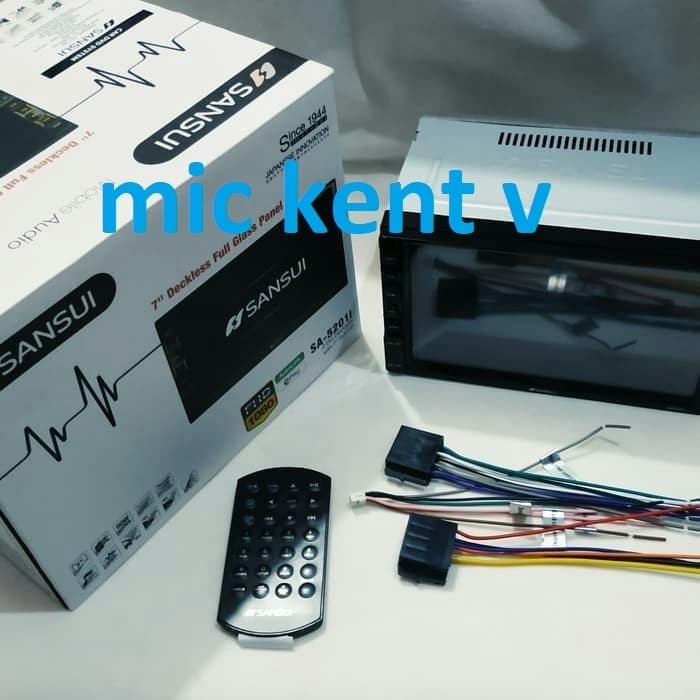 ✨Ori Double Din Double Dine Sansui Sa 5201I 7 Inch All New Avanza Xenia Limited