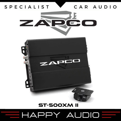 [Baru] Power Amplifier Monoblock Zapco St-500Xm Ii Class D Subwoofer Mobil Terbatas