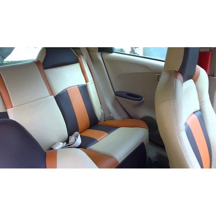 [Baru] Jok Paten Jok Permanen All New Brio Bahan Mbtech / Lederlux Terbatas