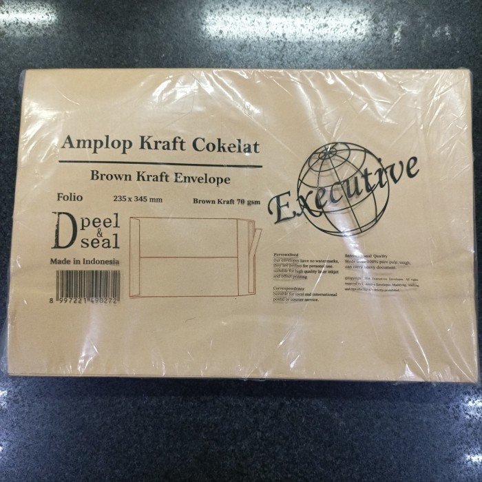

Amplop Folio Seal Perekat