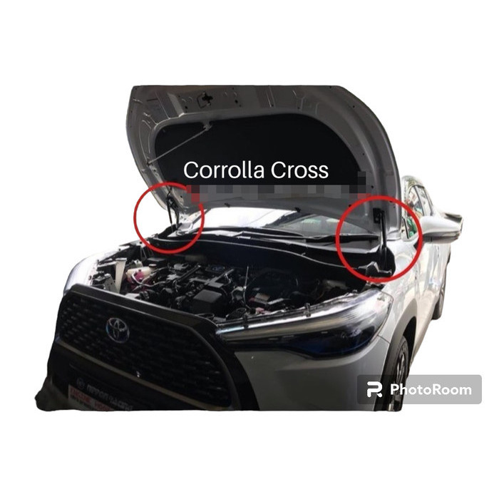 [Original] Shock Kap Mesin Bagus Hidrolik Corolla Cross Nippon Rc Terbatas