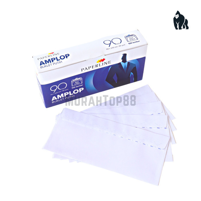 

Amplop Putih 90 Pps Paperline Ukuran 110 X 230 Mm