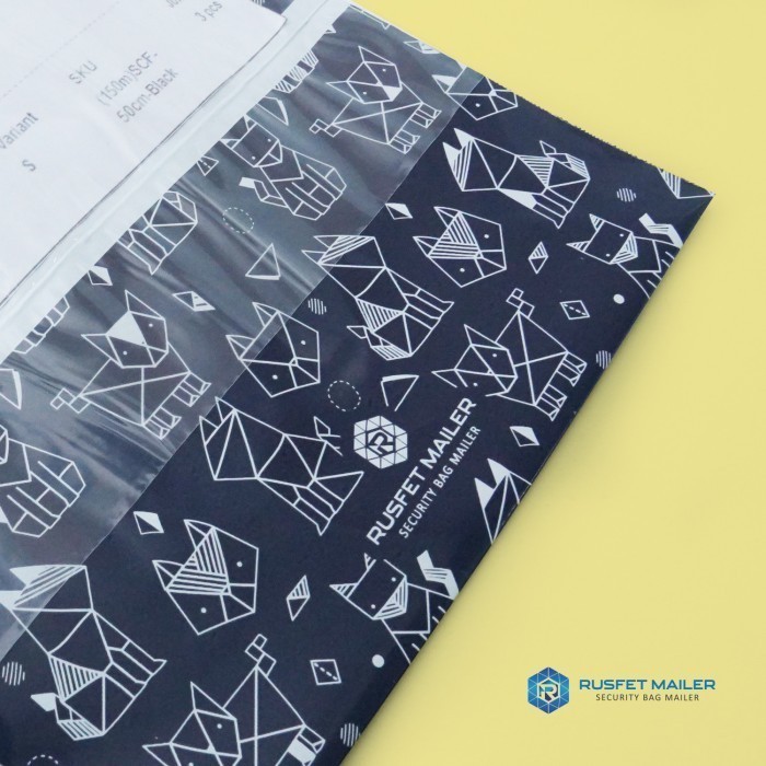 

Polymailer Dog Origami 12X18Cm Amplop Plastik Packing Olshop Pack