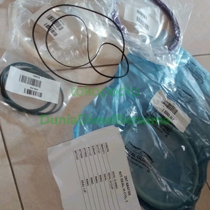 ✅New 297-6847 Seal Kit Hydraulic Cylinder Genuine Cat Diskon