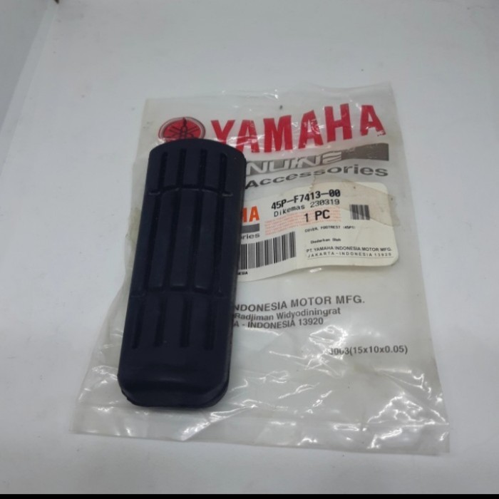 ORI 45P-F7413-00 KARET FOOTSTEP DEPAN YAMAHA BYSON KARBU- BYSON Fi ( YAMAHA JP GROUP )