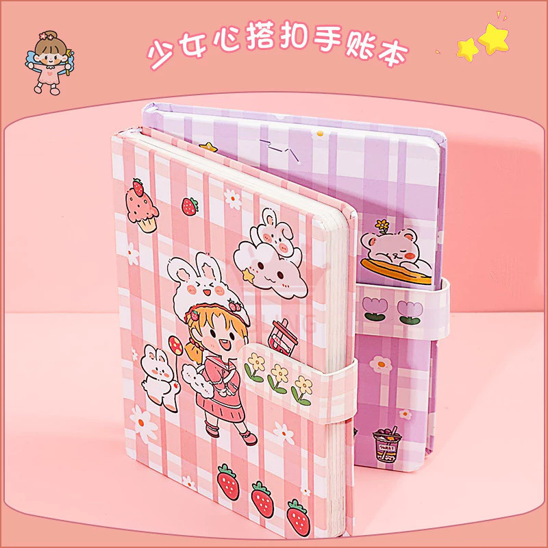 

CODStiker Lucu 1 Set Box Tema Kartun Stiker Label Diary Pegangan DIY Elegan Bahan Notebook