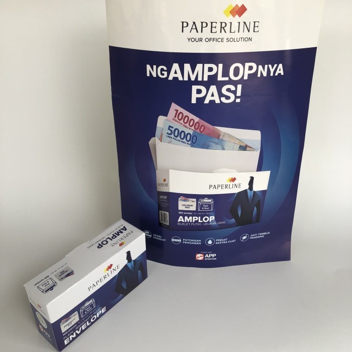 

Amplop Paperline Ukuran Uang
