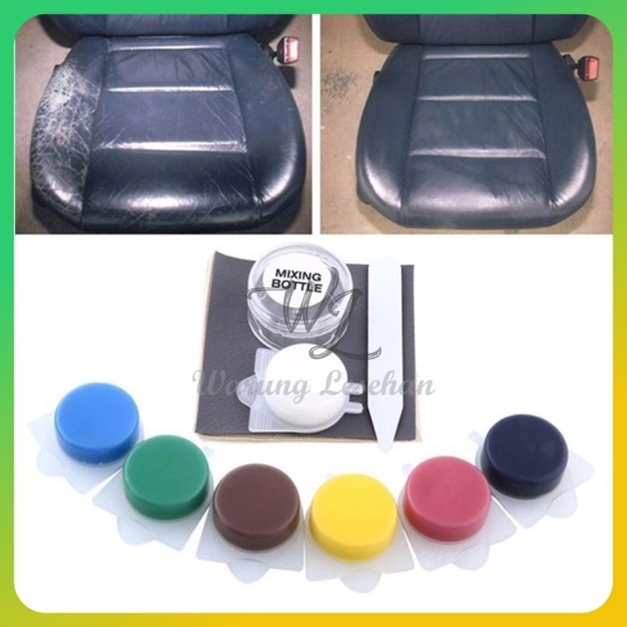 REPARASI JOK KURSI DEMPUL KULIT ROBEK JAKET TAS BAHAN ORIGINAL