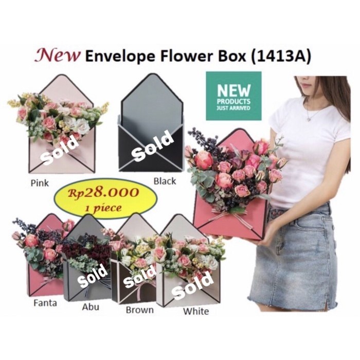 

Envelope Amplop Barang Florist Vas