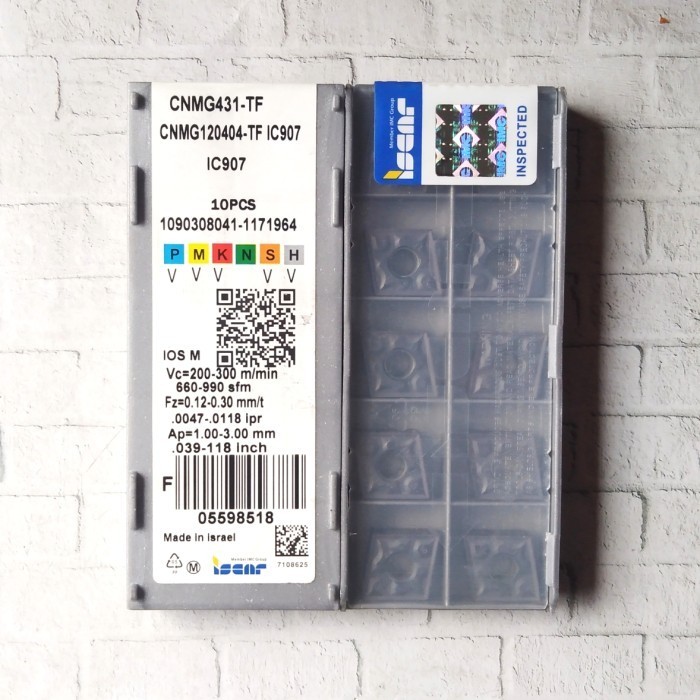 ✅Termurah Insert Cnmg 120404 Merk Iscar Baru..Cnmg120404..Cnmg 12 04 04 Diskon